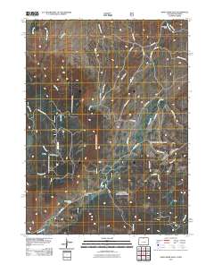 Sand Creek Pass 2011 topographic map thumbnail