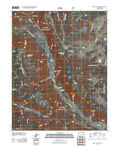 Spectacle Lake 2011 topographic map thumbnail
