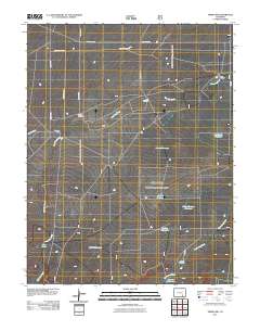 Timpas SW 2011 topographic map thumbnail