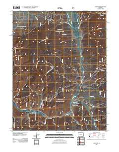 Sargents 2011 topographic map thumbnail