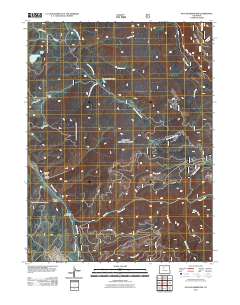 Sylvan Reservoir 2011 topographic map thumbnail