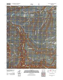 Starvation Point 2011 topographic map thumbnail