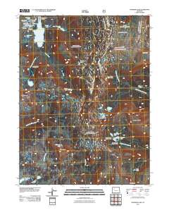 Trappers Lake 2011 topographic map thumbnail