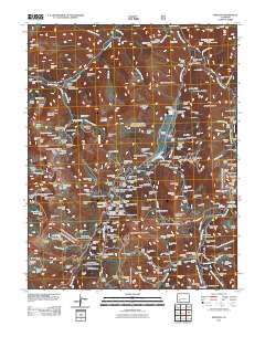 Ironton 2011 topographic map thumbnail
