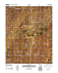 Keyes NE 2011 topographic map thumbnail