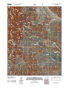 Cheyenne Mountain 2011 topographic map thumbnail