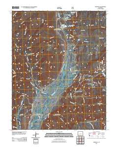 Hermosa 2011 topographic map thumbnail