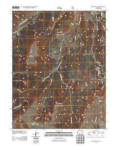 Mesa Mountain 2011 topographic map thumbnail