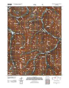 Independence Pass 2011 topographic map thumbnail