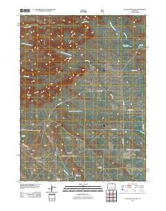Chalk Bluffs East 2011 topographic map thumbnail