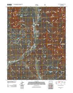 Chama Peak 2011 topographic map thumbnail