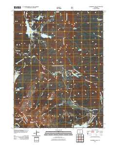 Chambers Lake 2011 topographic map thumbnail