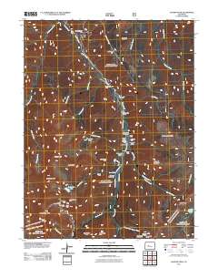 Hayden Peak 2011 topographic map thumbnail