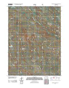 Eastman Creek SE 2011 topographic map thumbnail