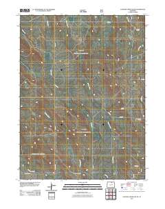 Eastman Creek South 2011 topographic map thumbnail