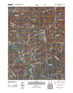 Hightower Mountain 2011 topographic map thumbnail