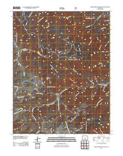 Hardscrabble Mountain 2011 topographic map thumbnail