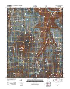 Little Cone 2011 topographic map thumbnail