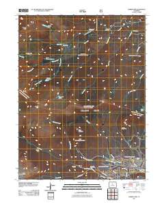 Harris Park 2011 topographic map thumbnail