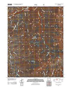 Crystal Creek 2011 topographic map thumbnail