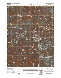 Crystal Mountain 2011 topographic map thumbnail