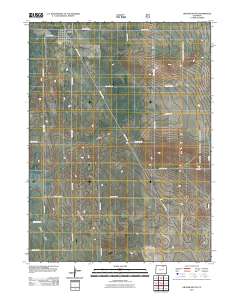 Grover South 2011 topographic map thumbnail