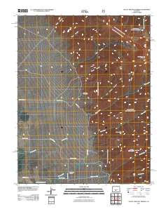 Valley View Hot Springs 2011 topographic map thumbnail