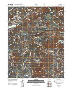 Tungsten 2011 topographic map thumbnail