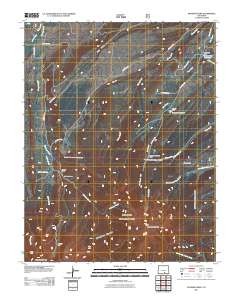 Spanish Peaks 2011 topographic map thumbnail