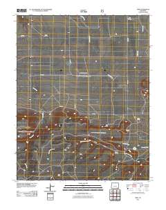 Tobe 2011 topographic map thumbnail