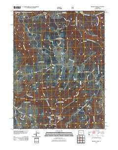 Triangle Park 2011 topographic map thumbnail