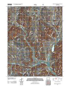 Wrights Reservoir 2011 topographic map thumbnail