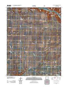Yellow Jacket 2011 topographic map thumbnail