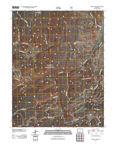 Grouse Creek 2011 topographic map thumbnail
