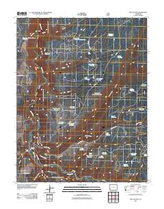 Doe Canyon 2011 topographic map thumbnail