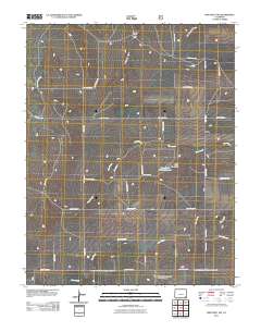 Pritchett NW 2011 topographic map thumbnail