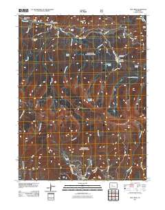 Red Creek 2011 topographic map thumbnail