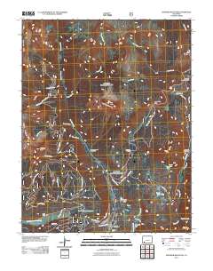 Engineer Mountain 2011 topographic map thumbnail
