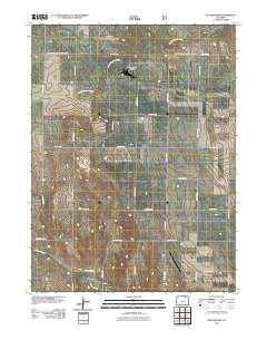 Buckingham 2011 topographic map thumbnail