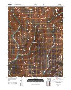 Pearl Pass 2011 topographic map thumbnail