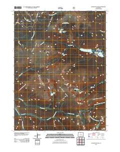 Comanche Peak 2011 topographic map thumbnail