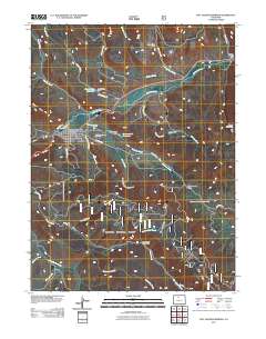 Hot Sulphur Springs 2011 topographic map thumbnail