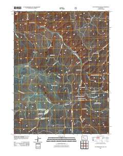 Cottonwood Pass 2011 topographic map thumbnail