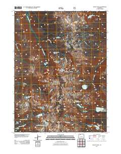 Mount Ethel 2011 topographic map thumbnail