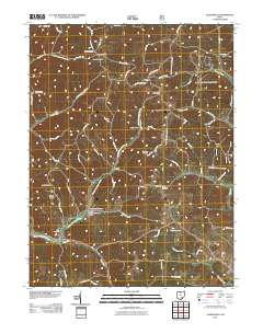 Allensville 2011 topographic map thumbnail