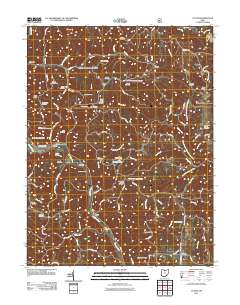 Cutler 2011 topographic map thumbnail