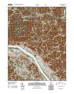 Ironton 2011 topographic map thumbnail