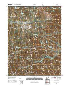 New Lexington 2011 topographic map thumbnail