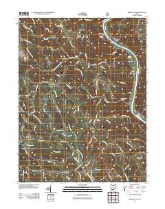Rokeby Lock 2011 topographic map thumbnail