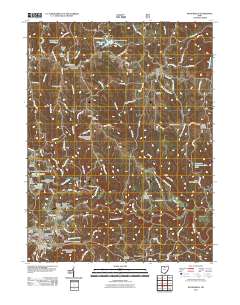 Woodsfield 2011 topographic map thumbnail